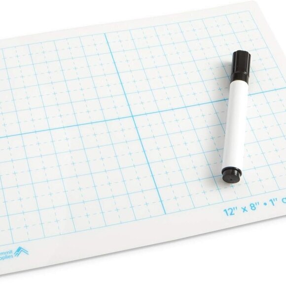 30 Graphing Dry Erase Sheets with Gridlines / BRAND NEW - Picture 1 of 5